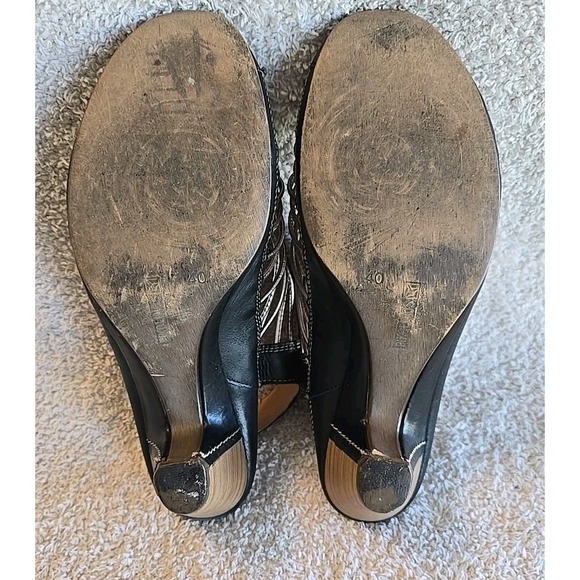 Pikolinos Sandals Heels Womens EU 40 Java Black Brown Leather Gladiator Casual - Picture 14 of 16